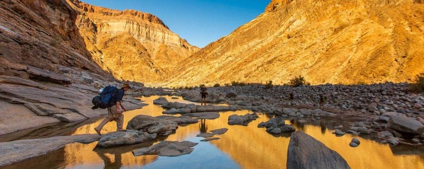 An adventure holiday in Fish River Canyon