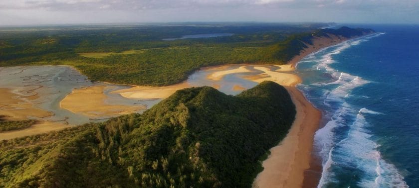 Isimangaliso from above