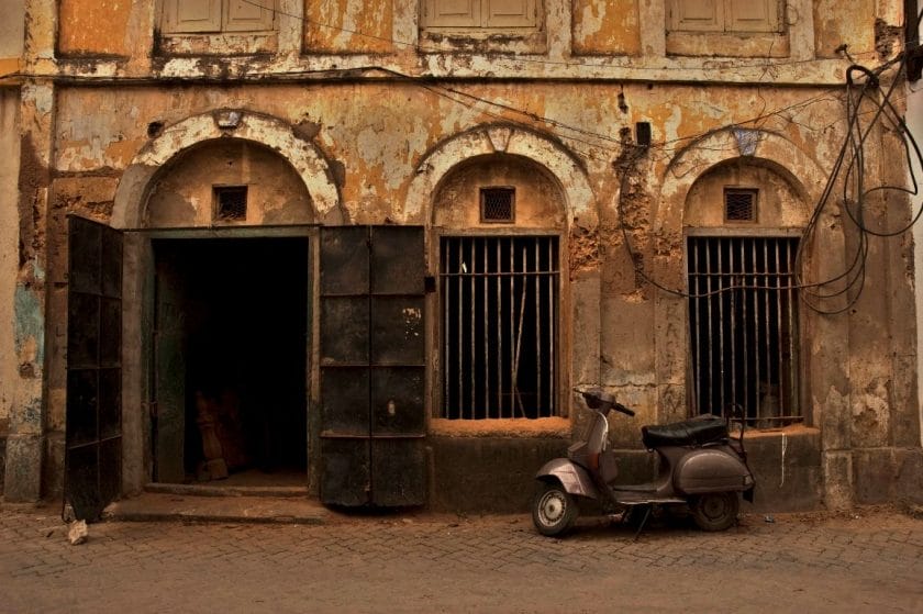 Old Town in Mombasa Kenya