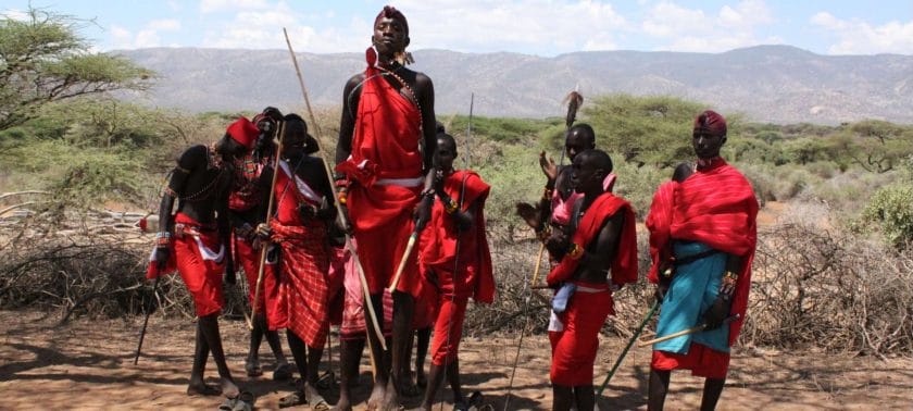 The Maasai people of Kenya