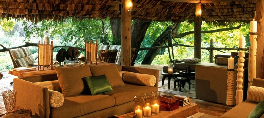 Lake Manyara Tree Lodge, interior view