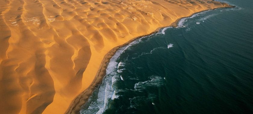 Where the Dunes meet the Ocean, Swakopmund.