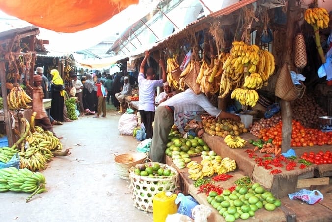 A local market in Stone Town I Credit: Pinterest