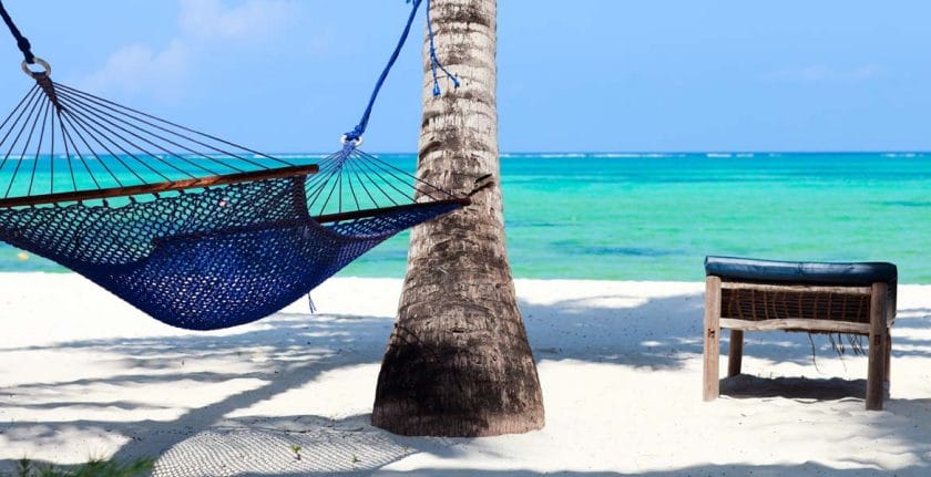 Relaxing on one of Tanzania's idyllic beaches is as easy as it gets