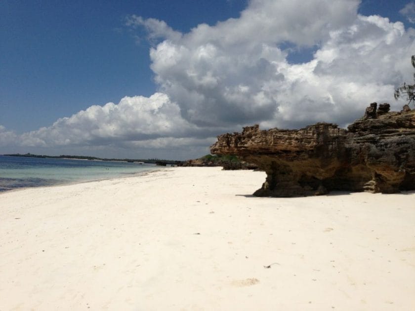 Watamu Marine National Park in Kenya.