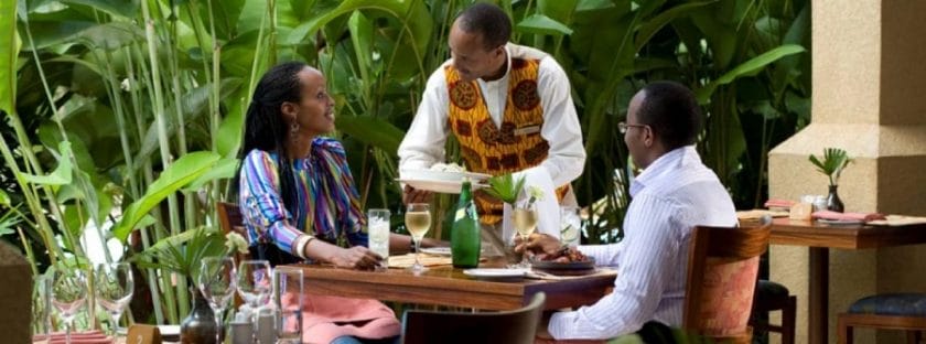 Romantic Lunch in Rwanda