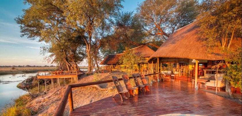 Kwando Lagoon Lodge in Botswana | Photo credits: Kwando Lagoon Lodge