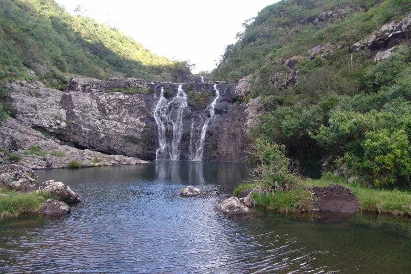 Tamarin Falls is one of Mauritius' many natural attractions