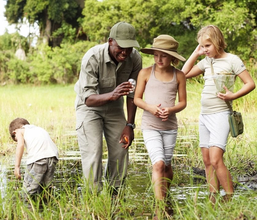 Children can get close to nature and learn while having fun