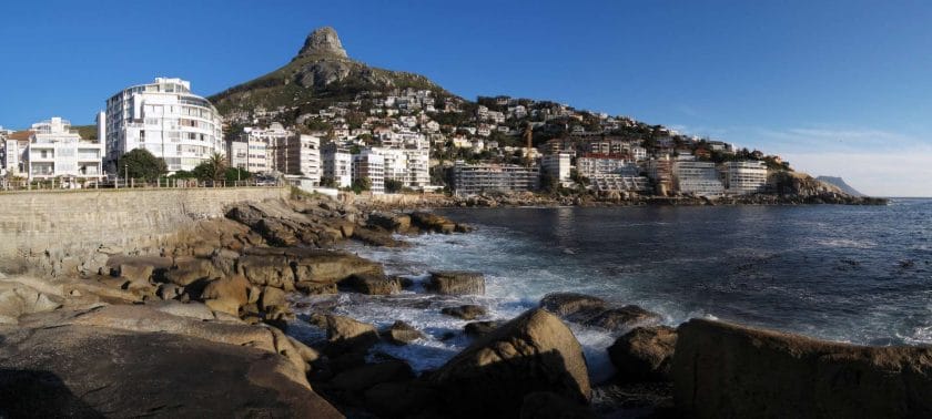 Bantry Bay is a luxurious coastal suburb along Cape Town's Atlantic Seaboard