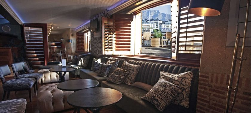 The Bascule Bar in Cape Grace - a luxury hotel in the V&A Waterfront