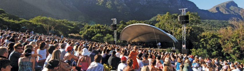 The Kirstenbosch Summer Sunset Concerts run from November to April every year Credit: Captain Awesome