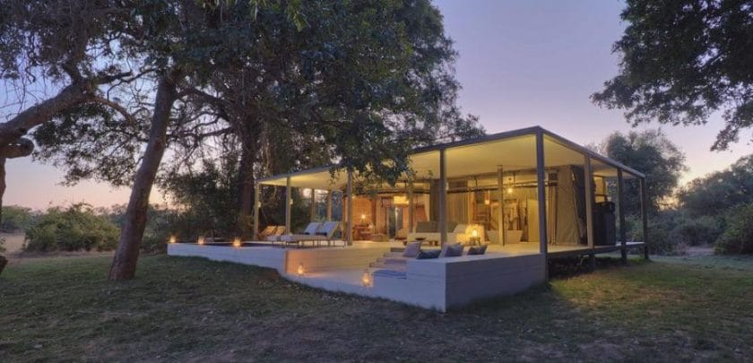 Chinzombo lodge luxury safari in zambia villa