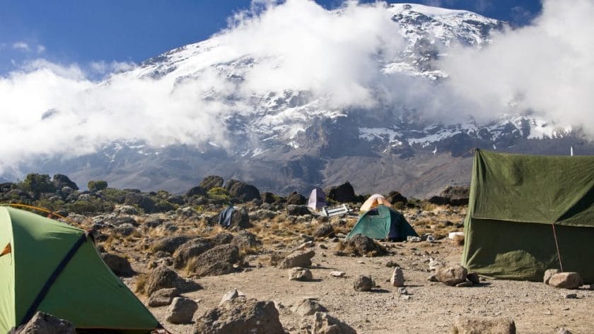 Lemosho route, Mount Kilimanjaro.