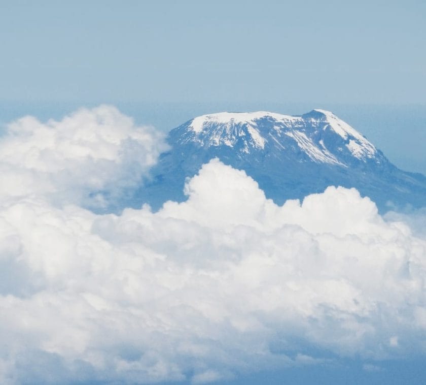 mount kilimanjaro clouds