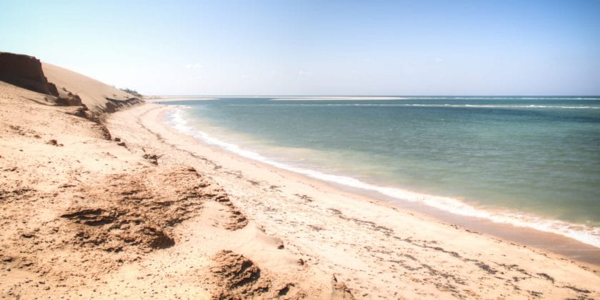 sandy beaches mozambique holiday