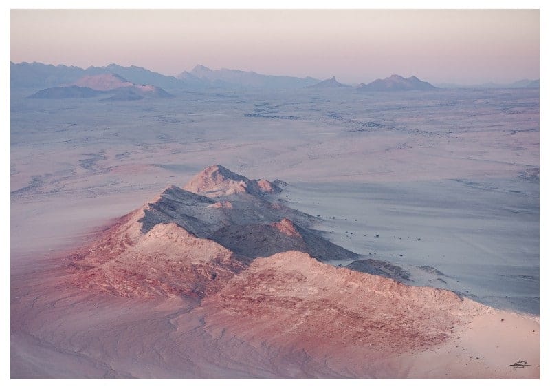 Aerial Landscape of Namibia | Photo Credits: Kris Barnard