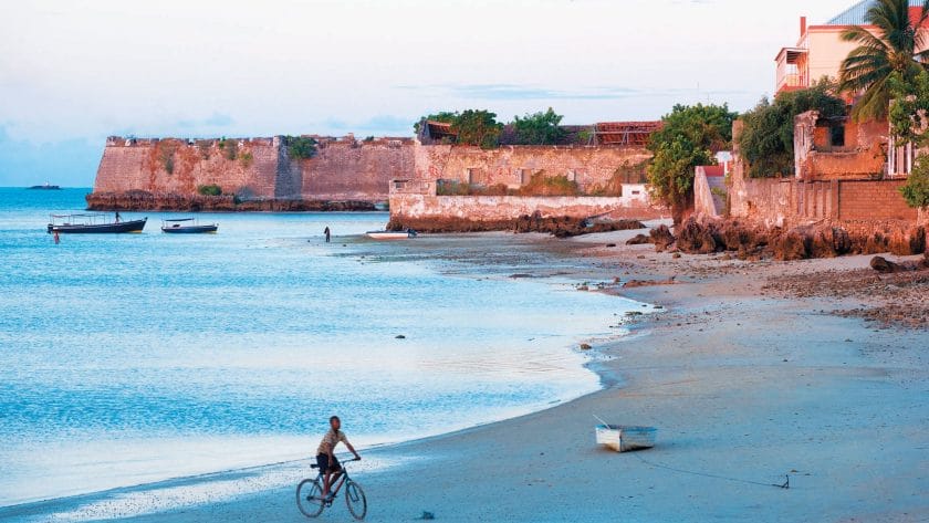 Beach cycling Mozambique Holiday