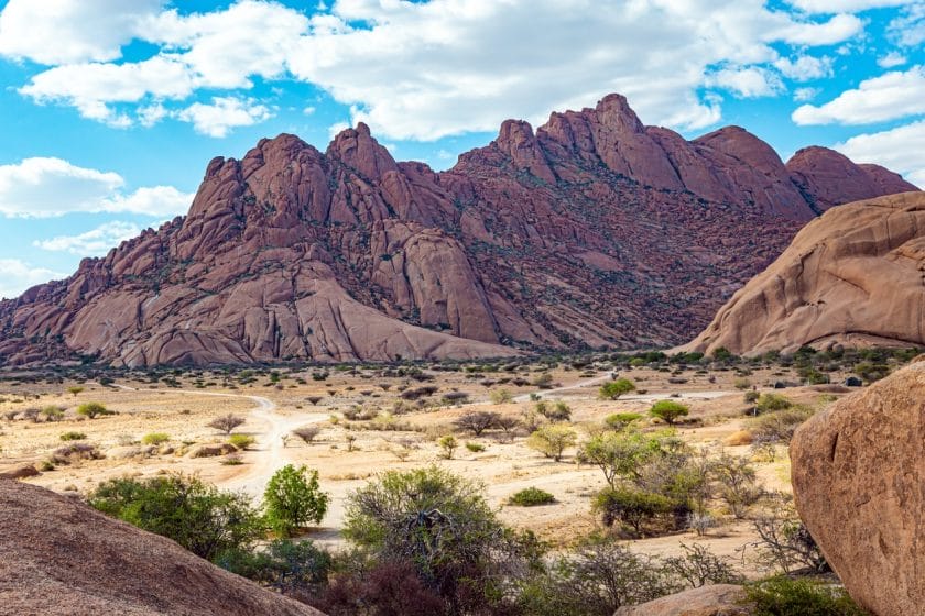 Spitzkoppe is rocky ridge