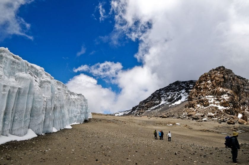 Shira Plateau on Mount Kilimanjaro.