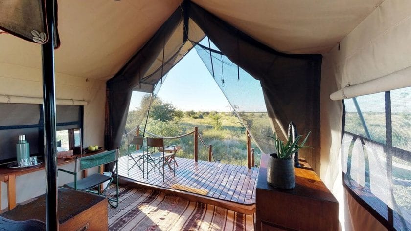 Camp Kalahari in Botswana | Photo credits: Camp Kalahari