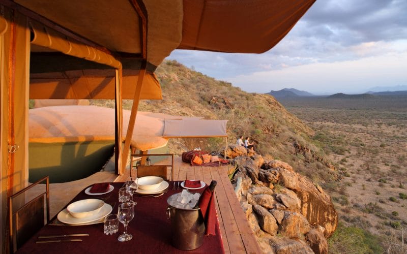 safari camp for sale kenya Saruni Samburu Interior