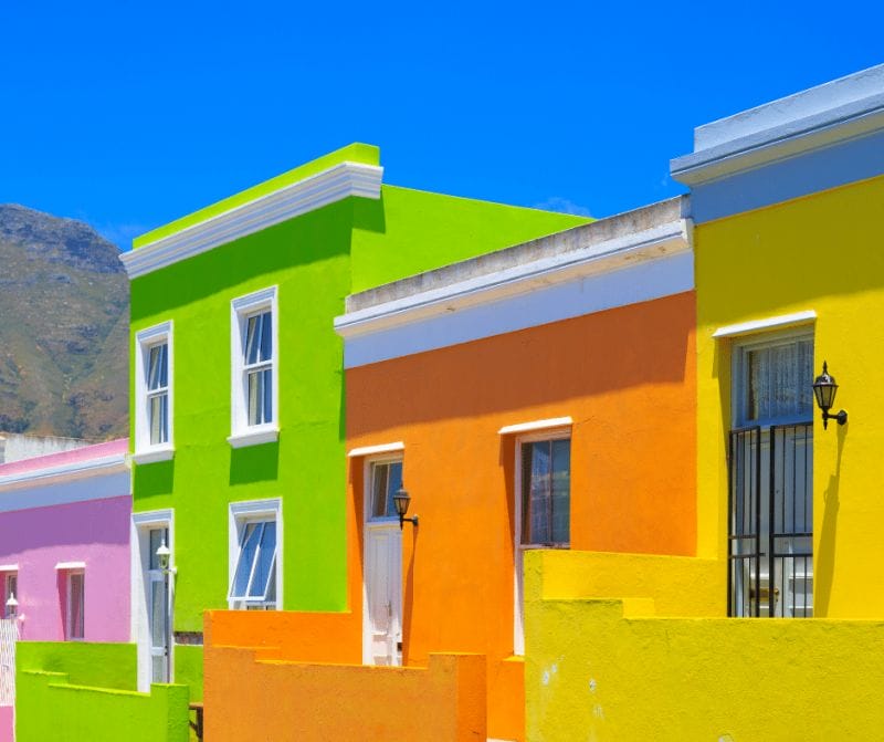 Cape Town colourful streets 