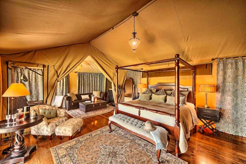 Sand River Masai Mara Room Interior