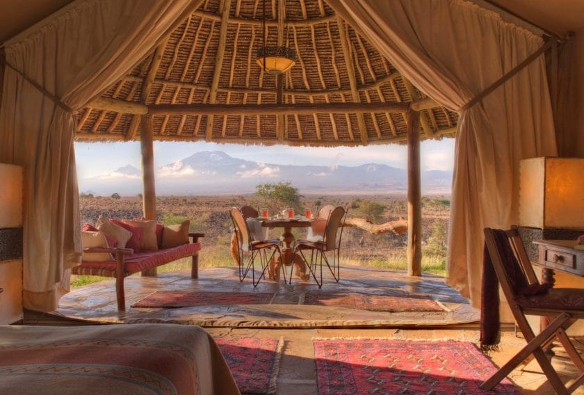 Kenya safari landscape views