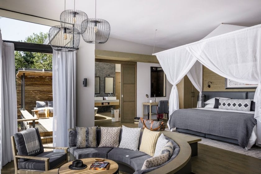 safari camp for sale kenya Sanctuary Olonana Suite Interior