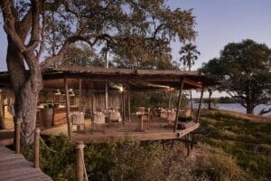 Zambezi Crescent, Victoria Falls River Lodge, Zambezi Reserve, near Victoria Falls, Zimbabwe.