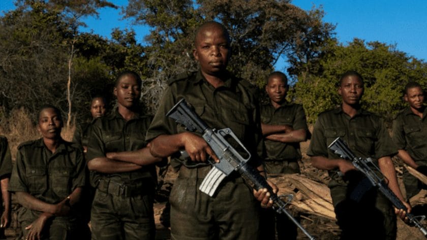 Akashinga anti-poaching unit in Zimbabwe | Photo credit: IAPF