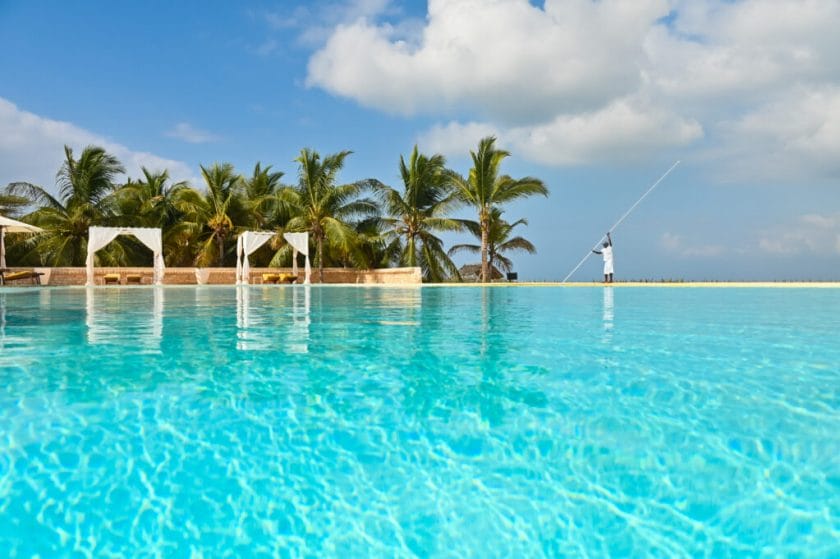 Pool at the Majlis Resort on Lamu Island, Kenya | Photo credit: The Majlis Resort