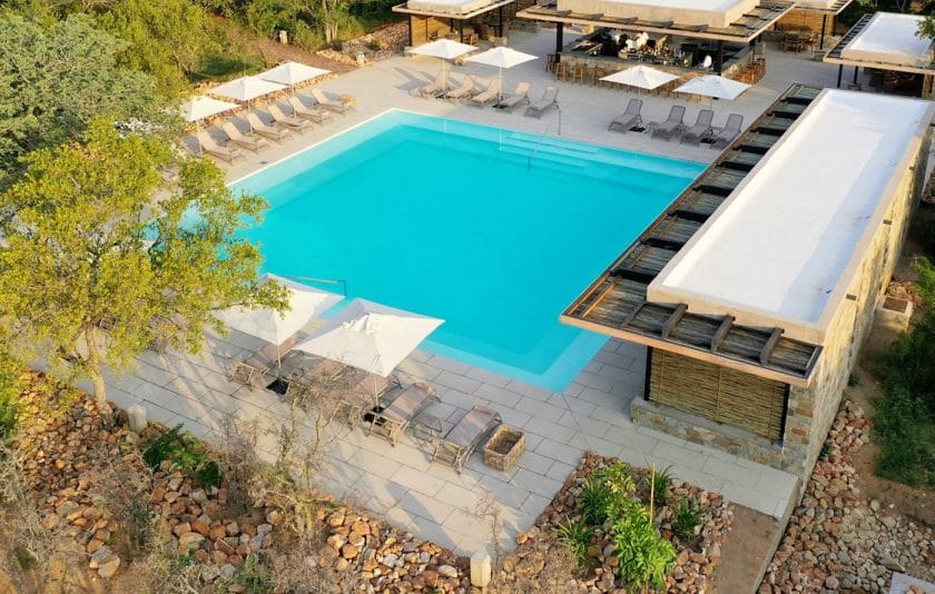 Pool area at Kapama Kruger Homestead, South Africa | Photo credit: Kapama Kruger Homestead