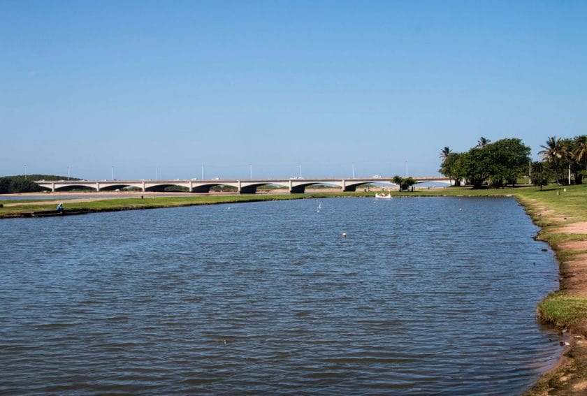 Bridge over Umgeni River at Blue Lagoon