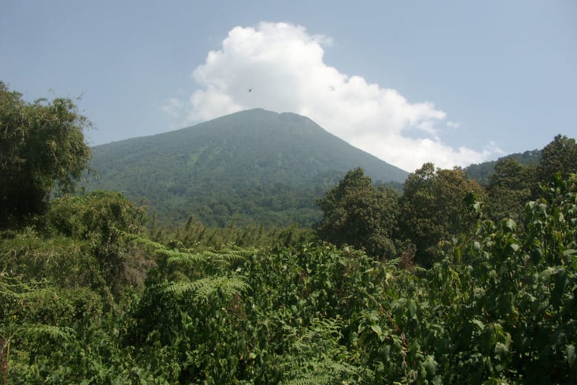 View of Mount Bisoke, Rwanda Photo credit: Grauy, Getty Images via Canva