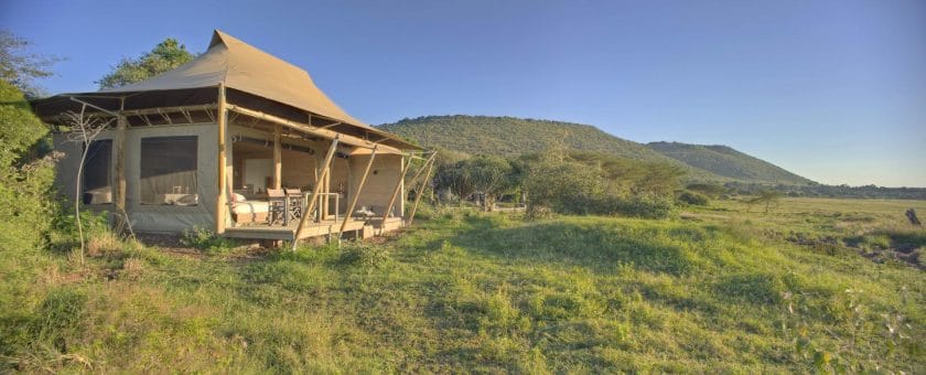 Superior view tent at Kichwa Tembo Tented Camp, Kenya | Photo credit: Kichwa Tembo Tented Camp