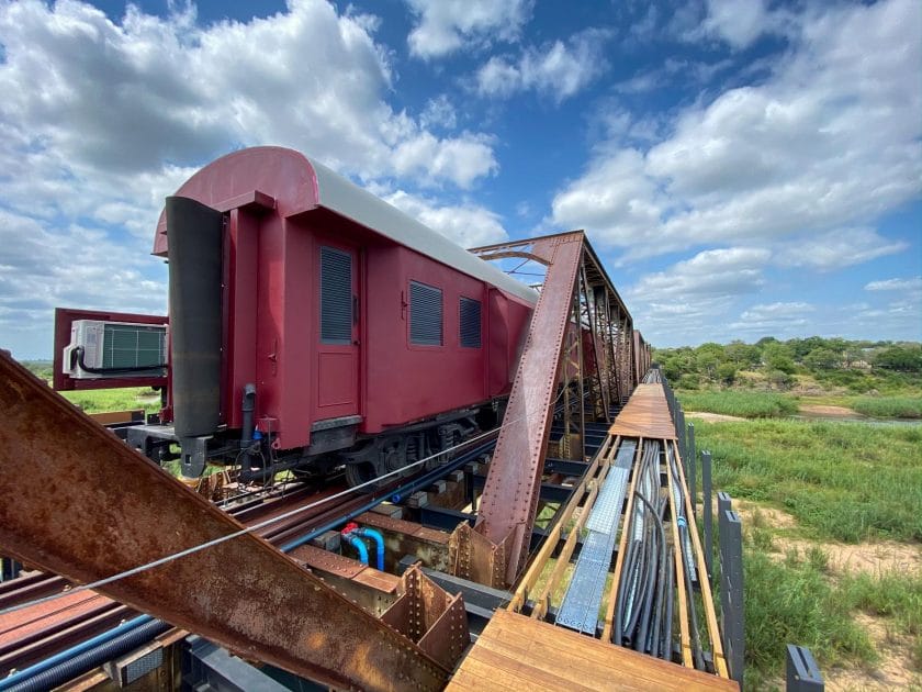 Kruger Shalati Train on the Bridge | Photo credit: Francois van Zyl