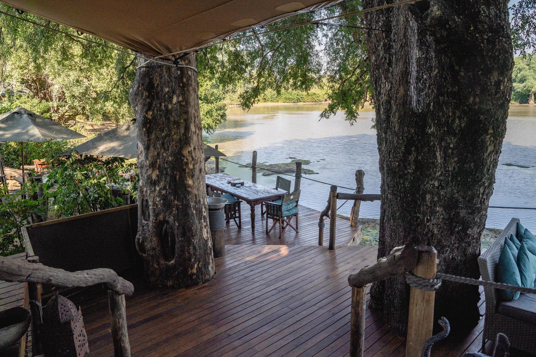 African Bush Camps Kanga Camp Kanga Camp, Mana Pools, Zimbabwe