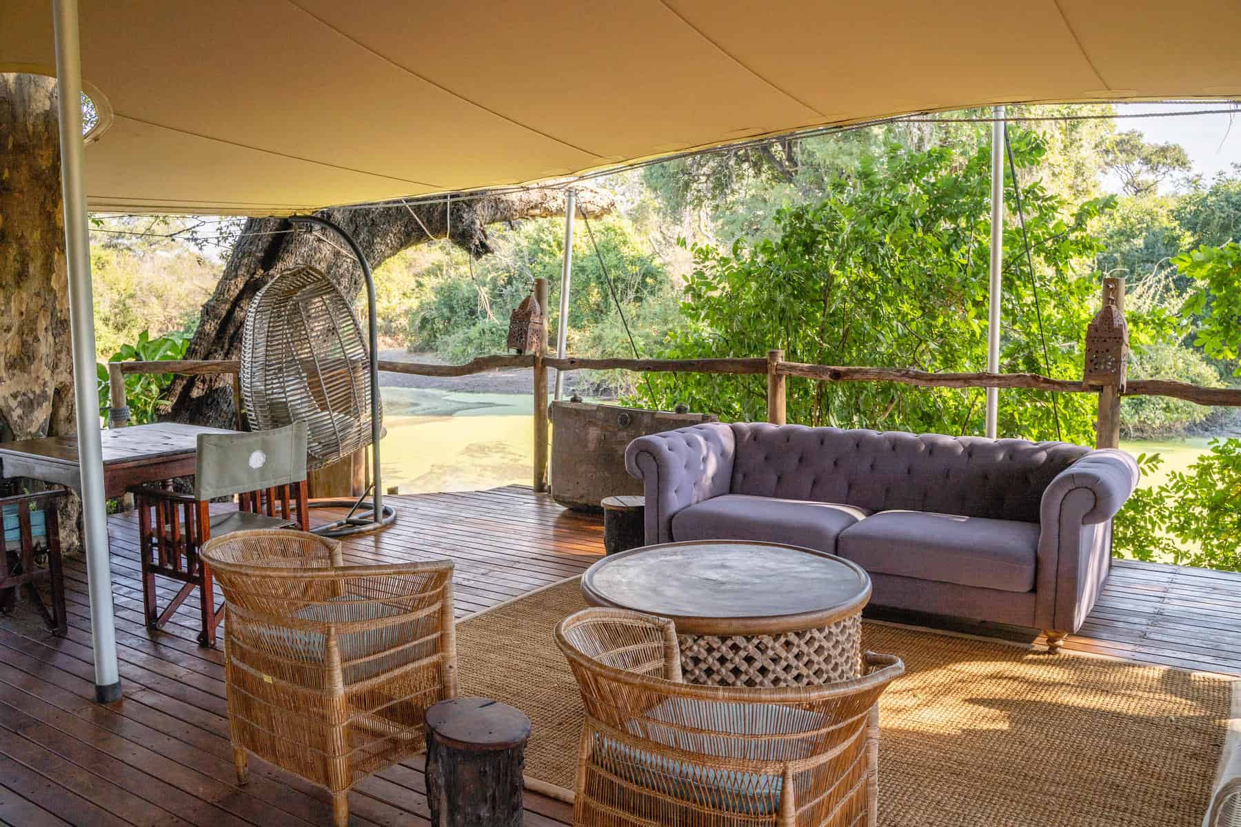 African Bush Camps Kanga Camp Kanga Camp, Mana Pools, Zimbabwe