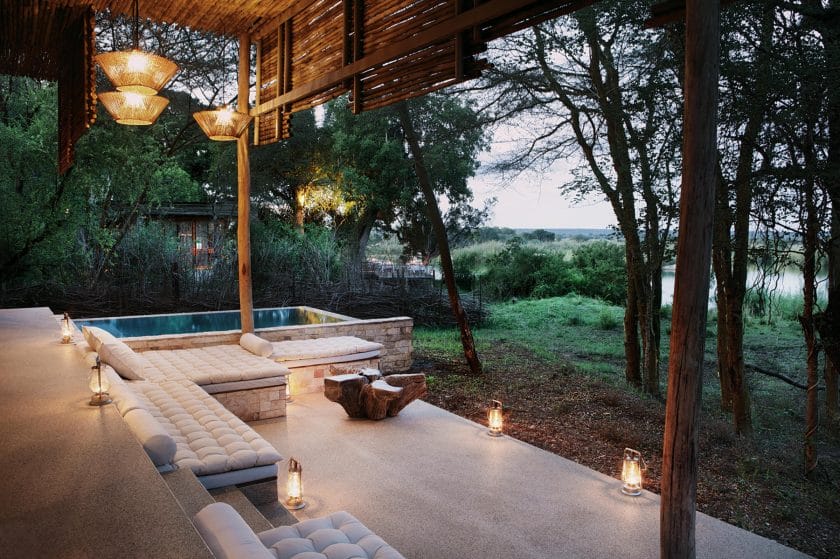 Views from luxury lodge in Zimbabwe | Photo credits: Matetsi River Lodge